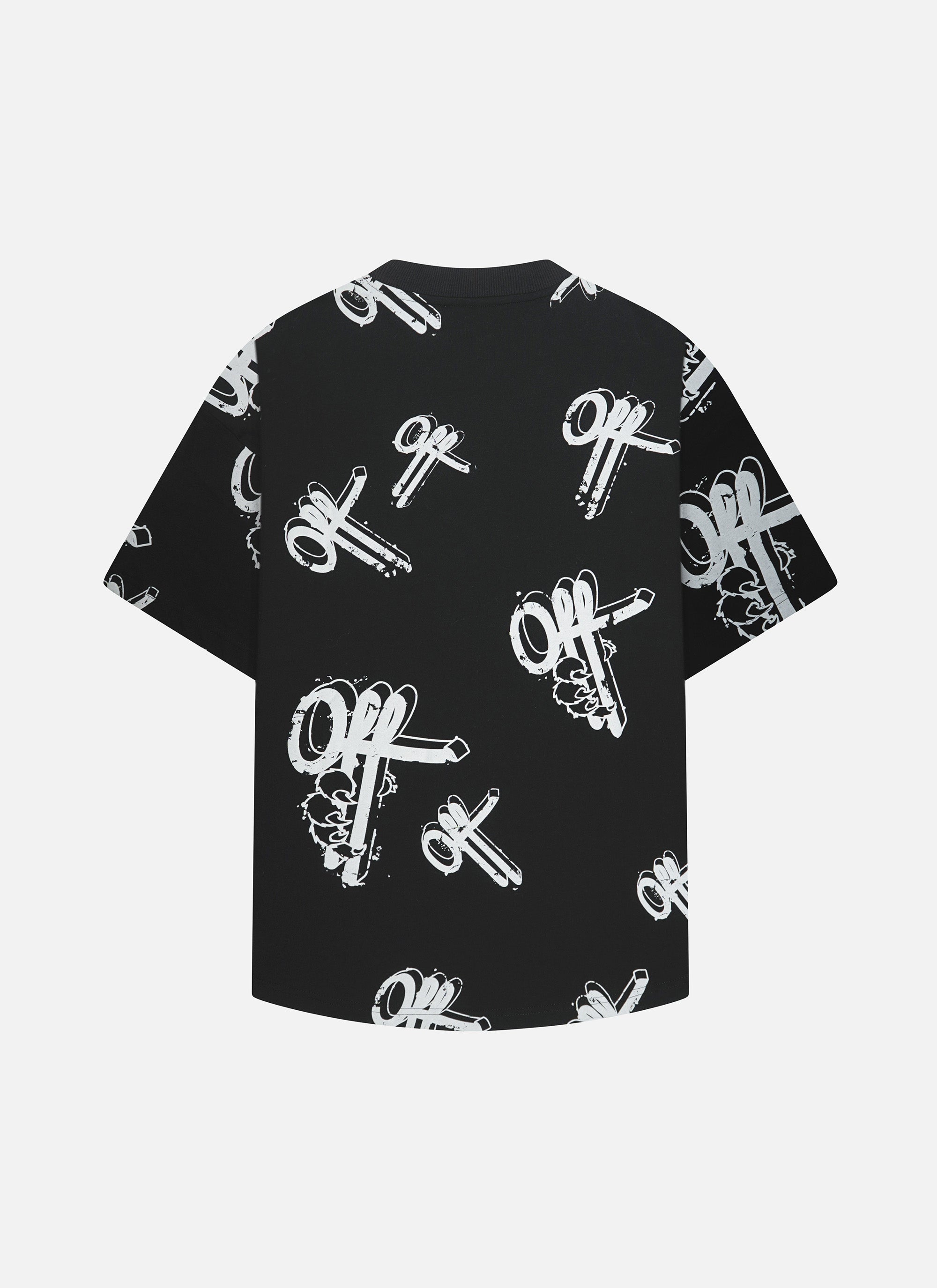 Off Mark Oversized Tee | Black