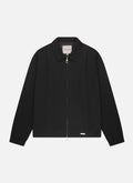 Pleated Overshirt | Black