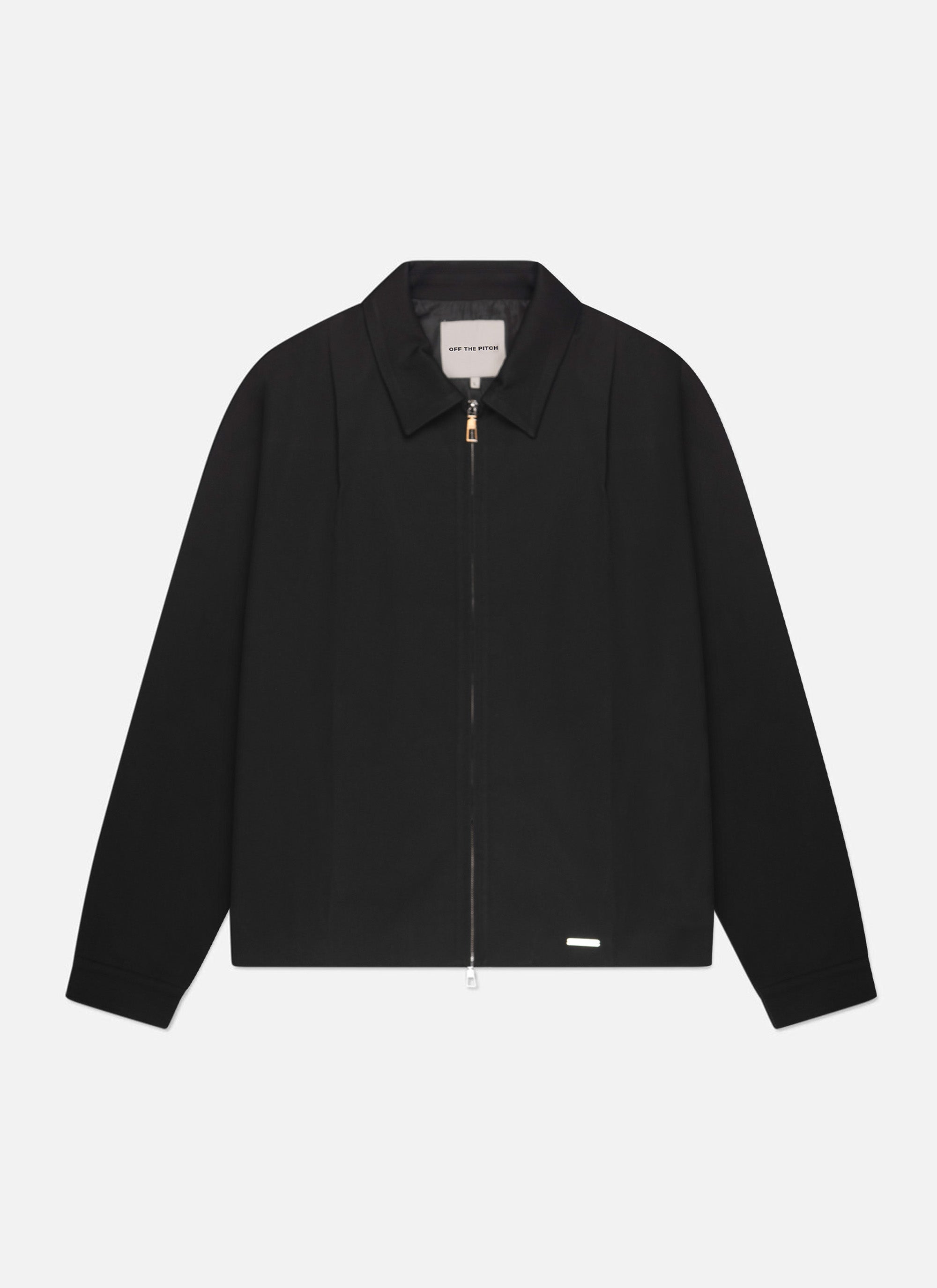Pleated Overshirt | Black