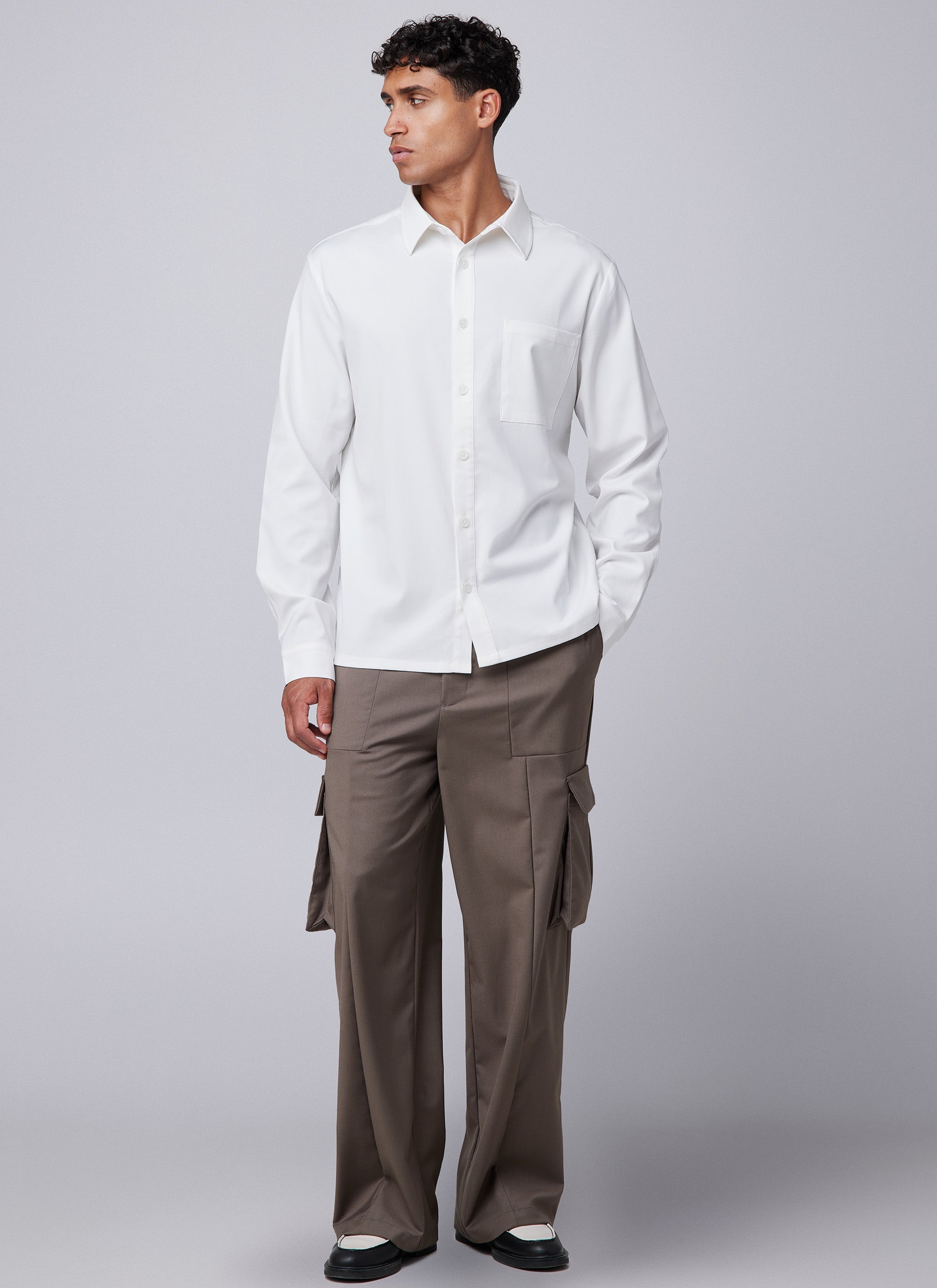 Camisa inteligente Cabinet | Blanco
