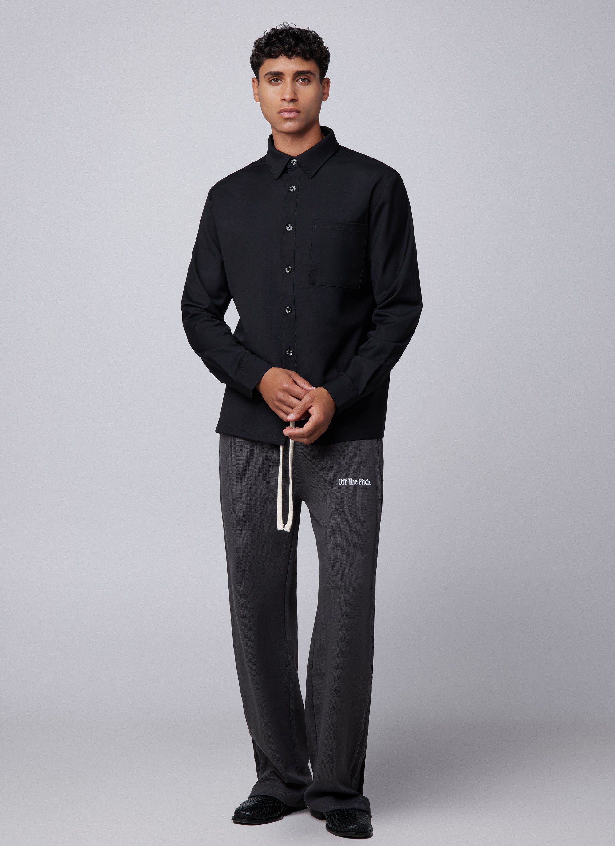 Camisa elegante Cabinet | Negra