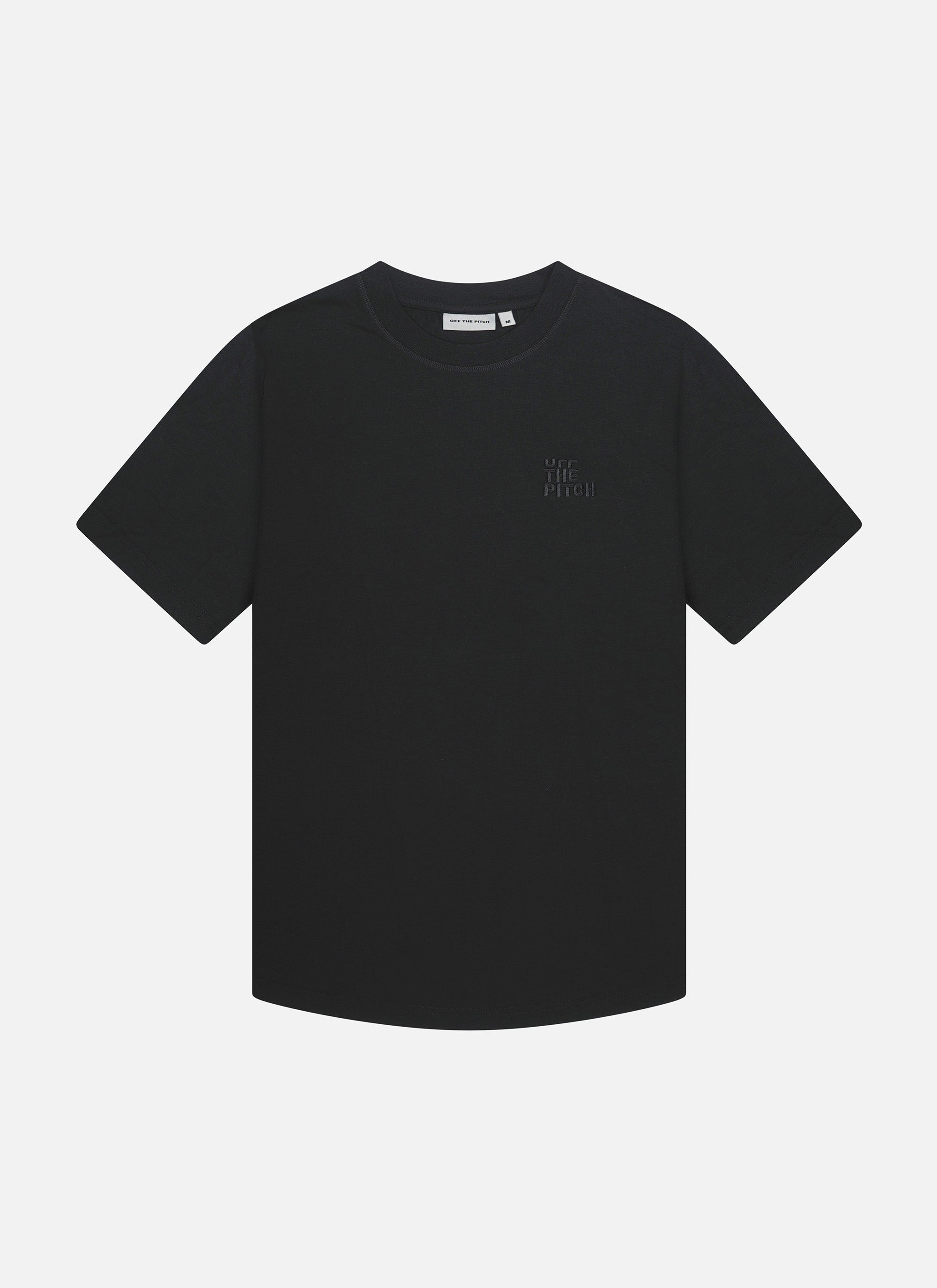 Smoke Regular Fit Tee | Black
