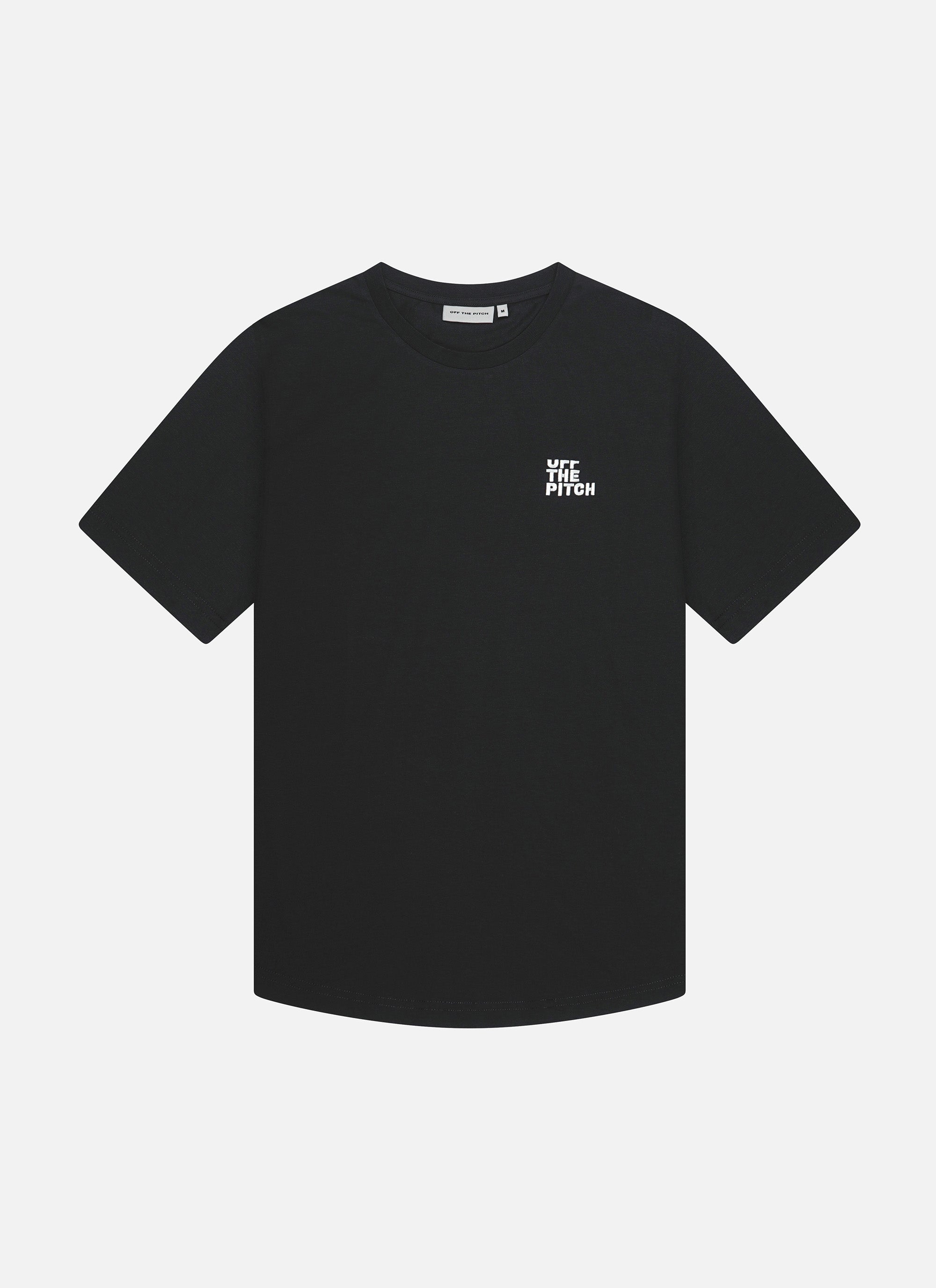 Full Stop Slim Fit Tee | Black