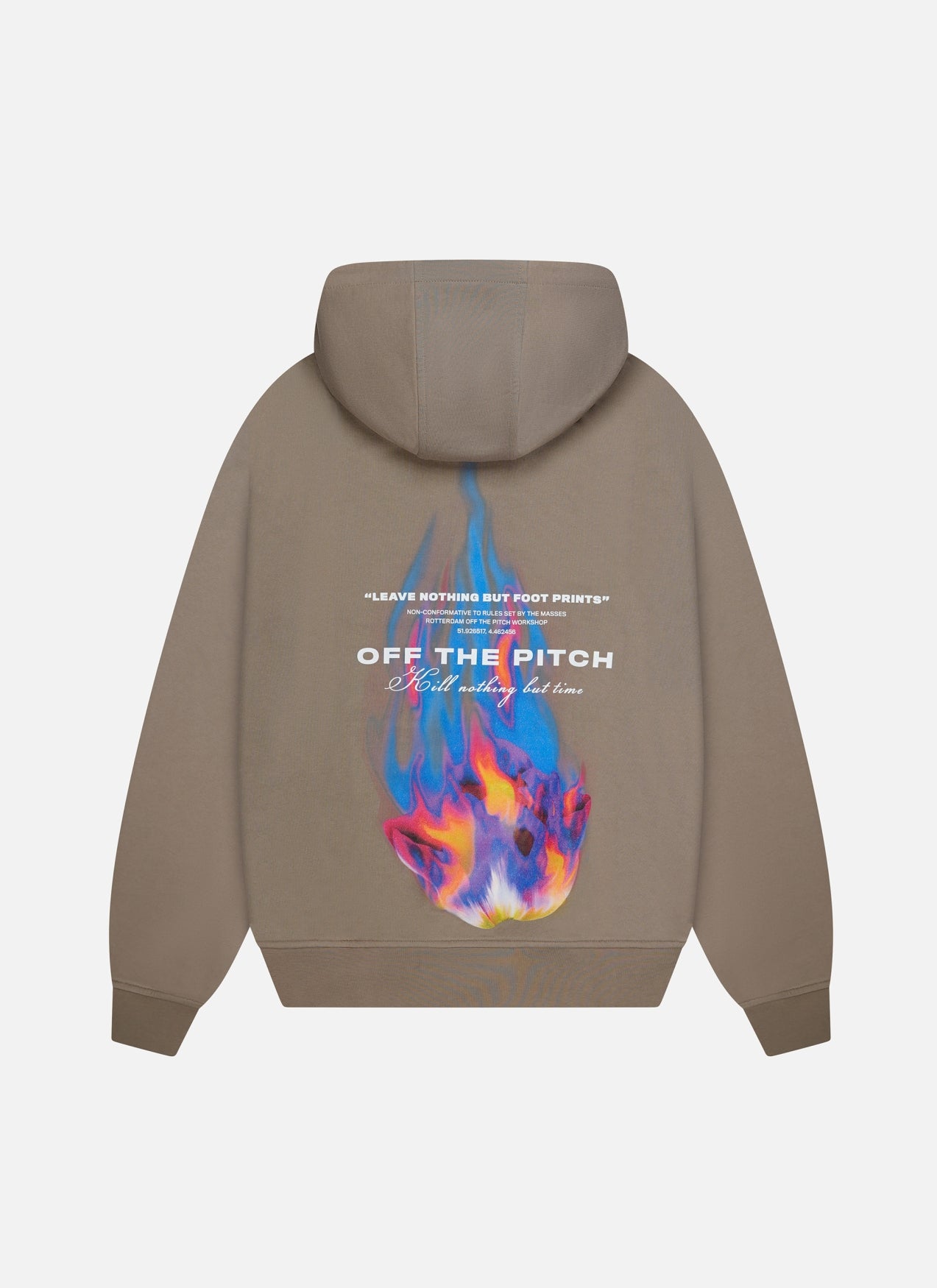 Burning Flower Hood | Sand