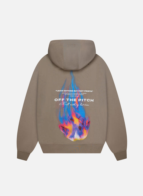 Burning Flower Hood | Sand