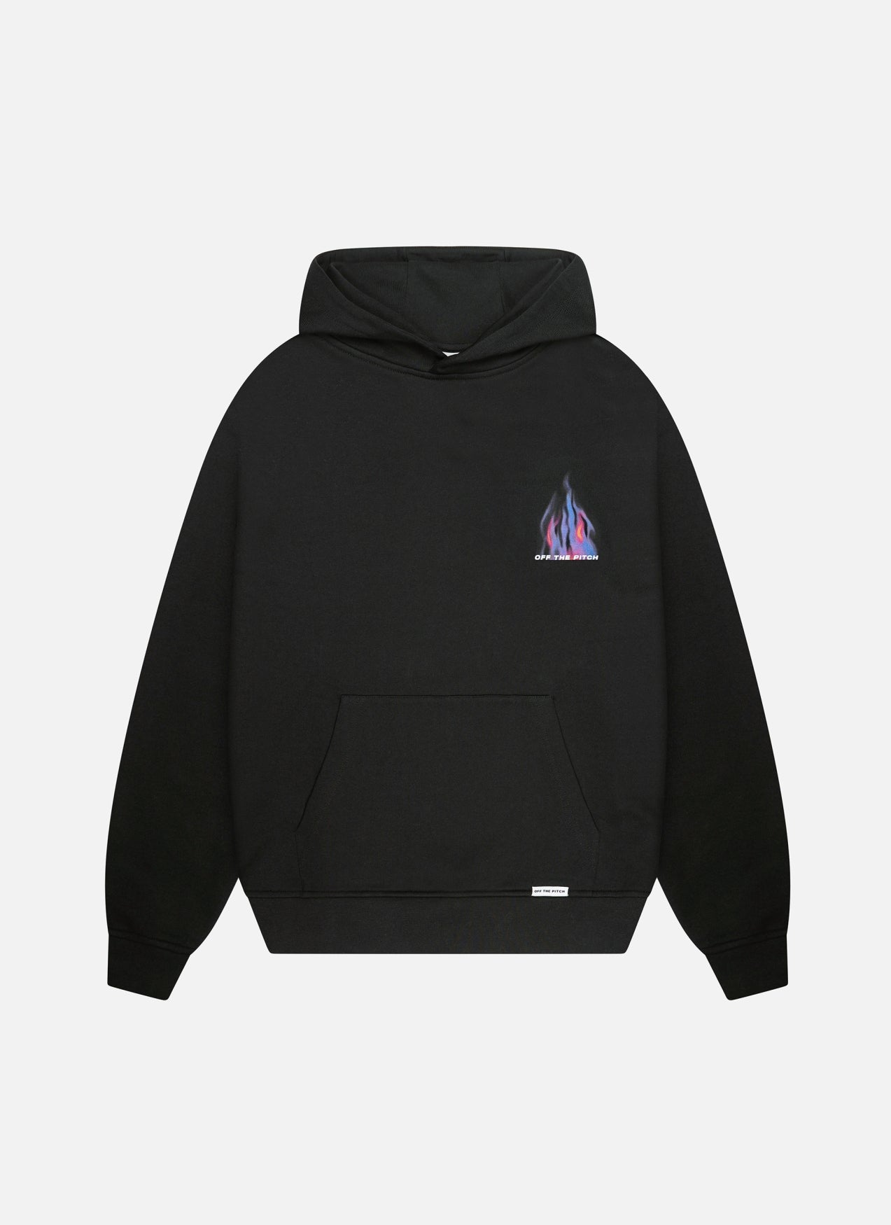 Burning Flower Hood | Black