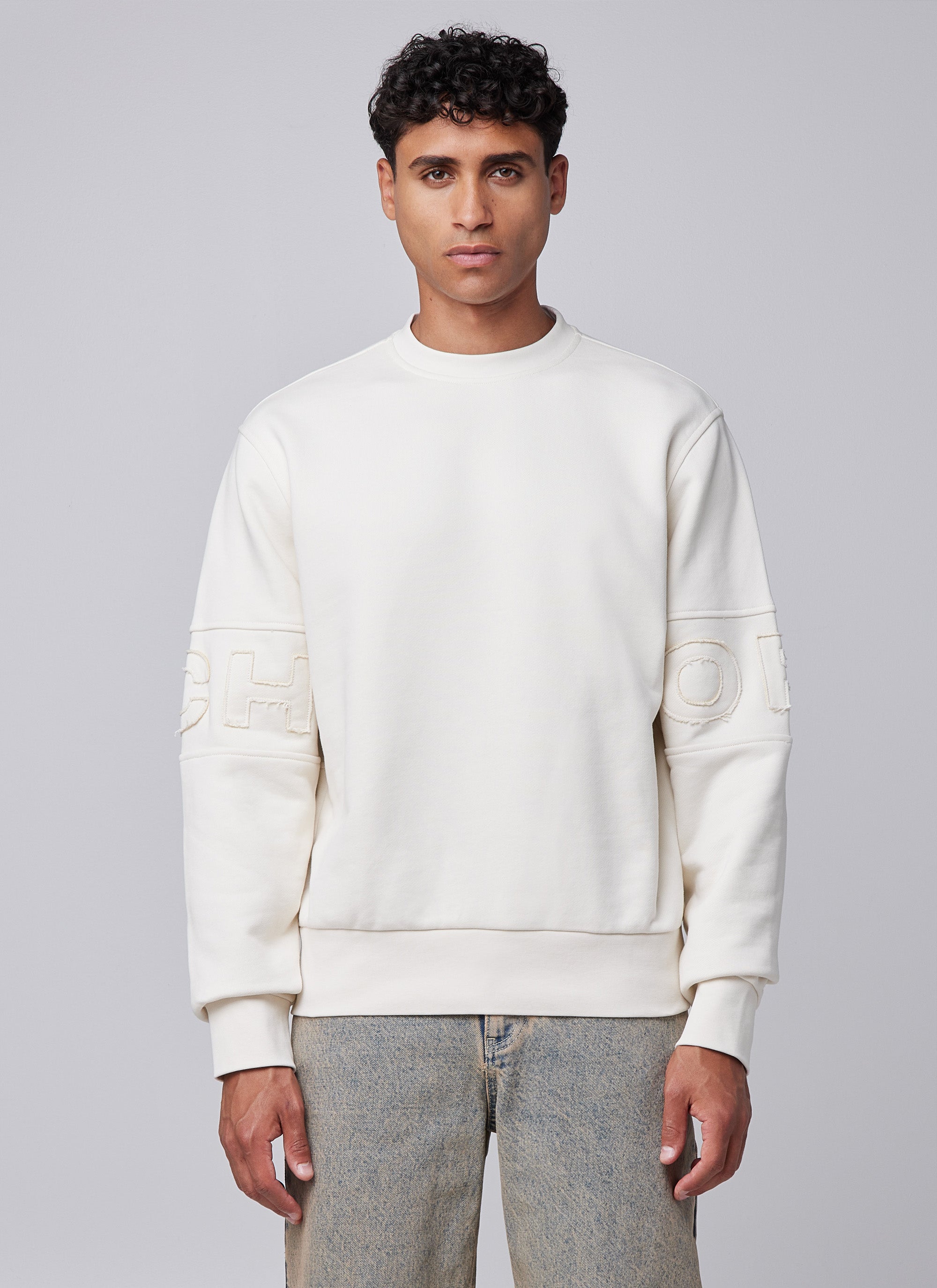 Logo Patch Crewneck | Off White