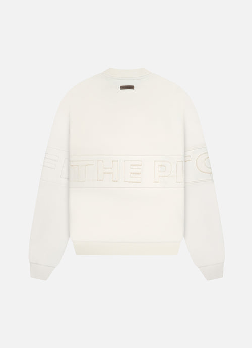 Logo Patch Crewneck | Off White