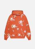 Off-Mark Hood | Naranja/Marrón