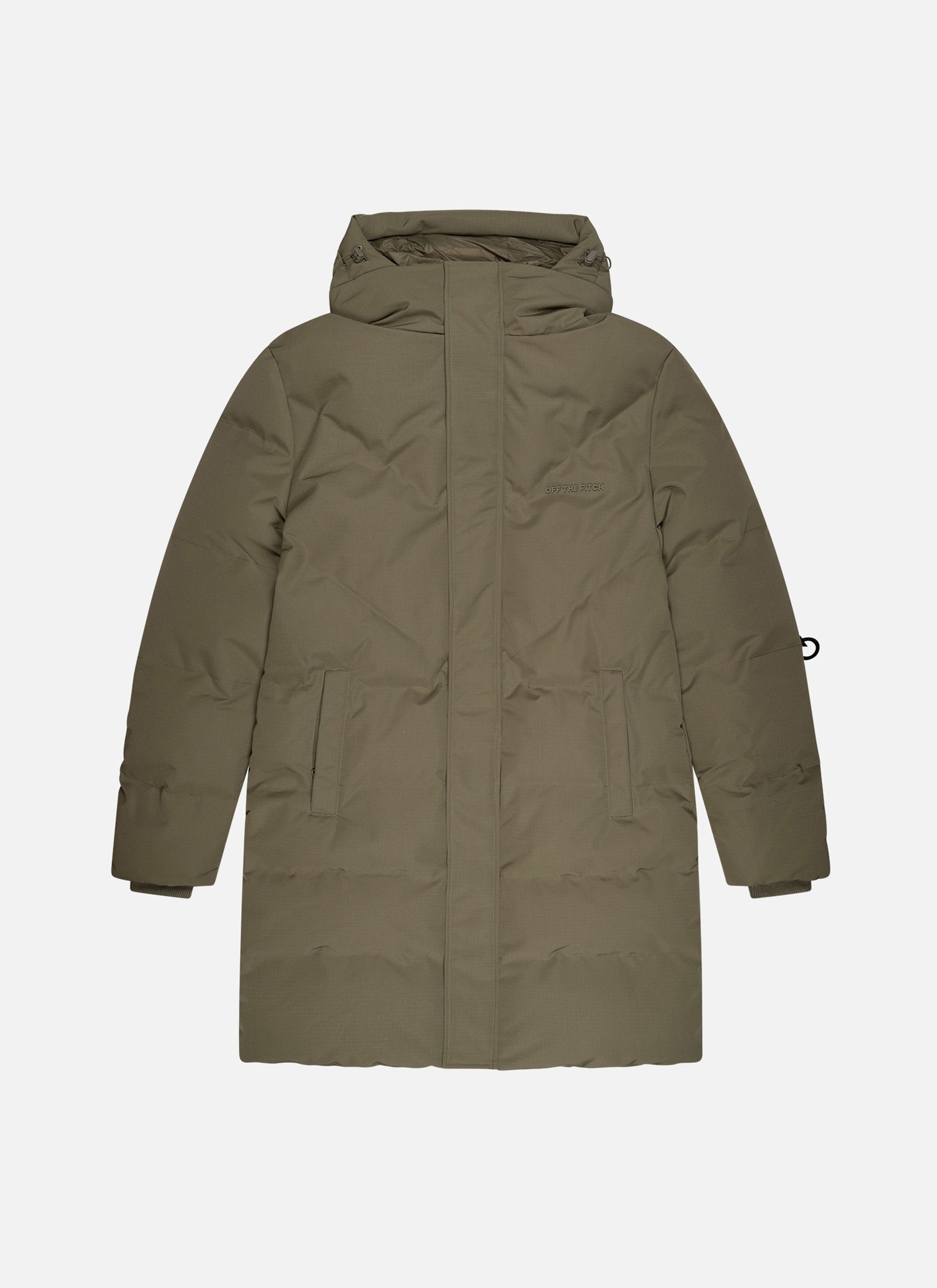 Ripstop Longline Puffer | Olive