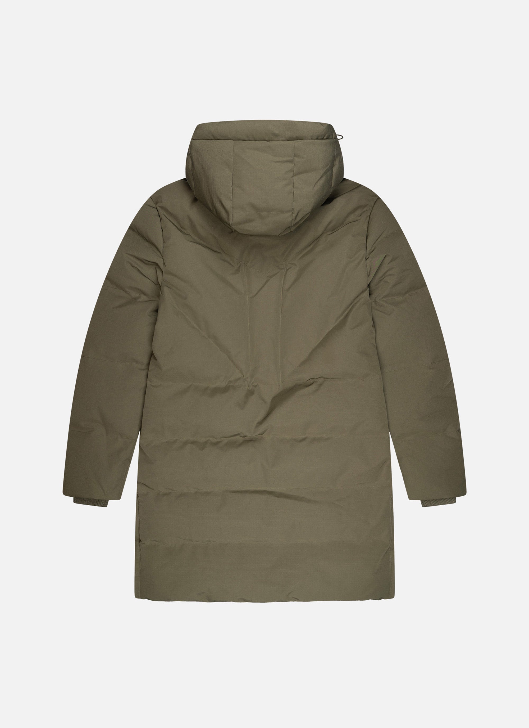 Ripstop Longline Puffer | Olive