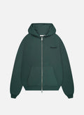 Sudadera con capucha y cremallera completa Wardrobe Essentials | Verde Bosque