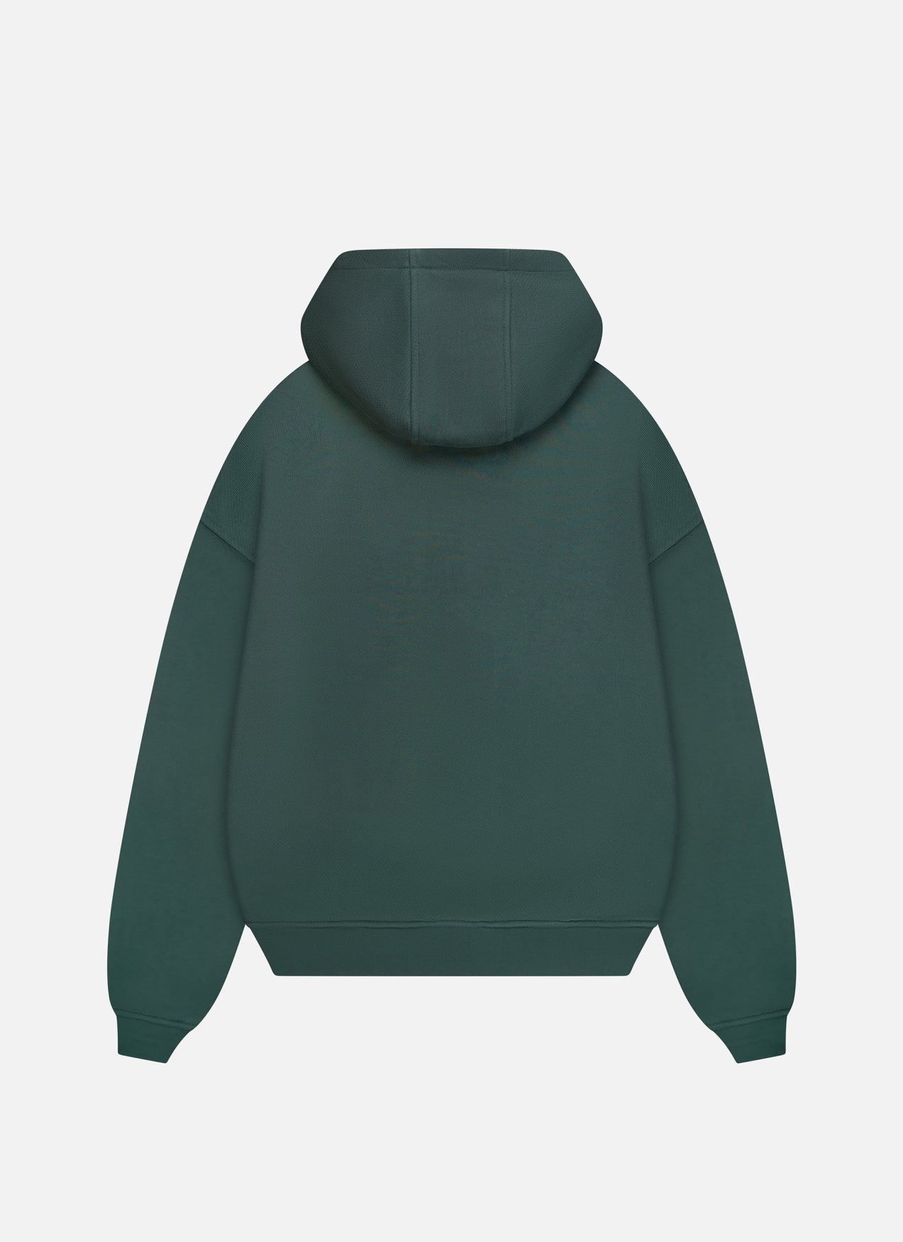 Wardrobe Essentials Full Zip Hood | Forest Green