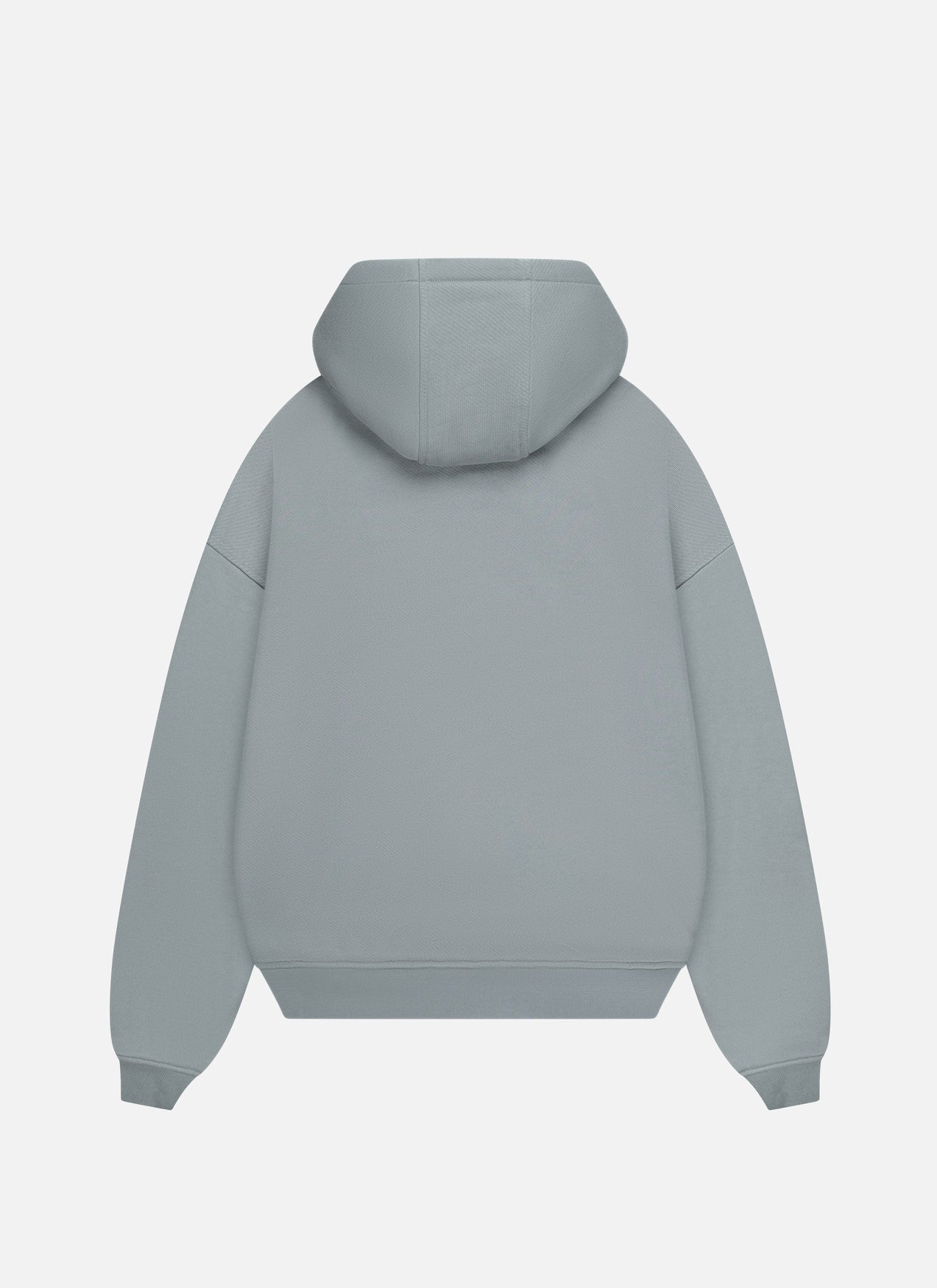 Wardrobe Essentials Full Zip Hood | Ultimate Grey