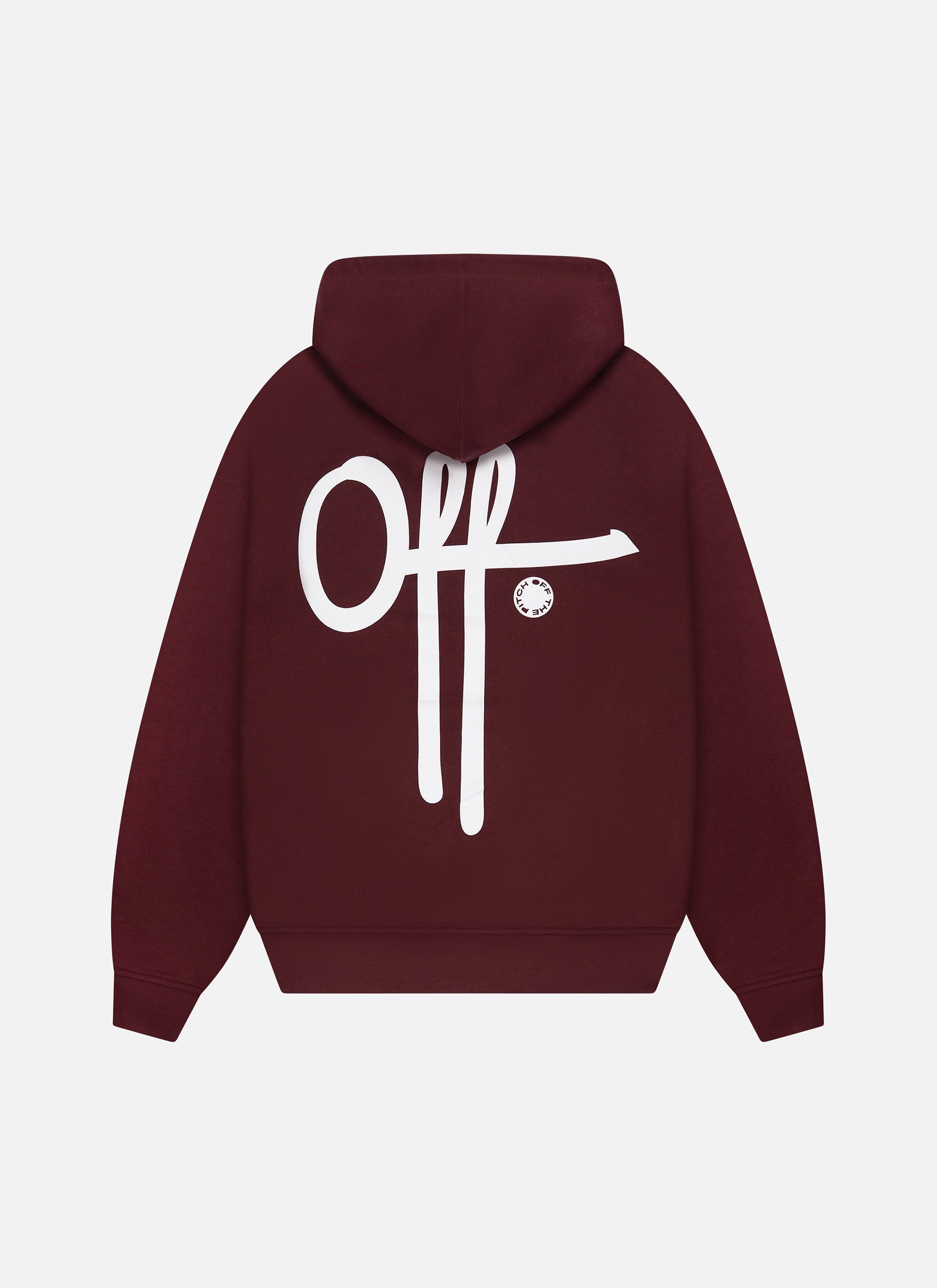 Full Stop Hood | Dark red