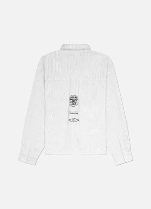 Strike Cropped Shirt | Cream