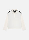Satin Panel Shirt 