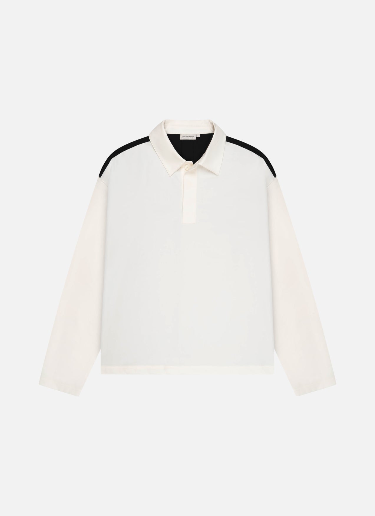 Satin Panel Shirt | Off White