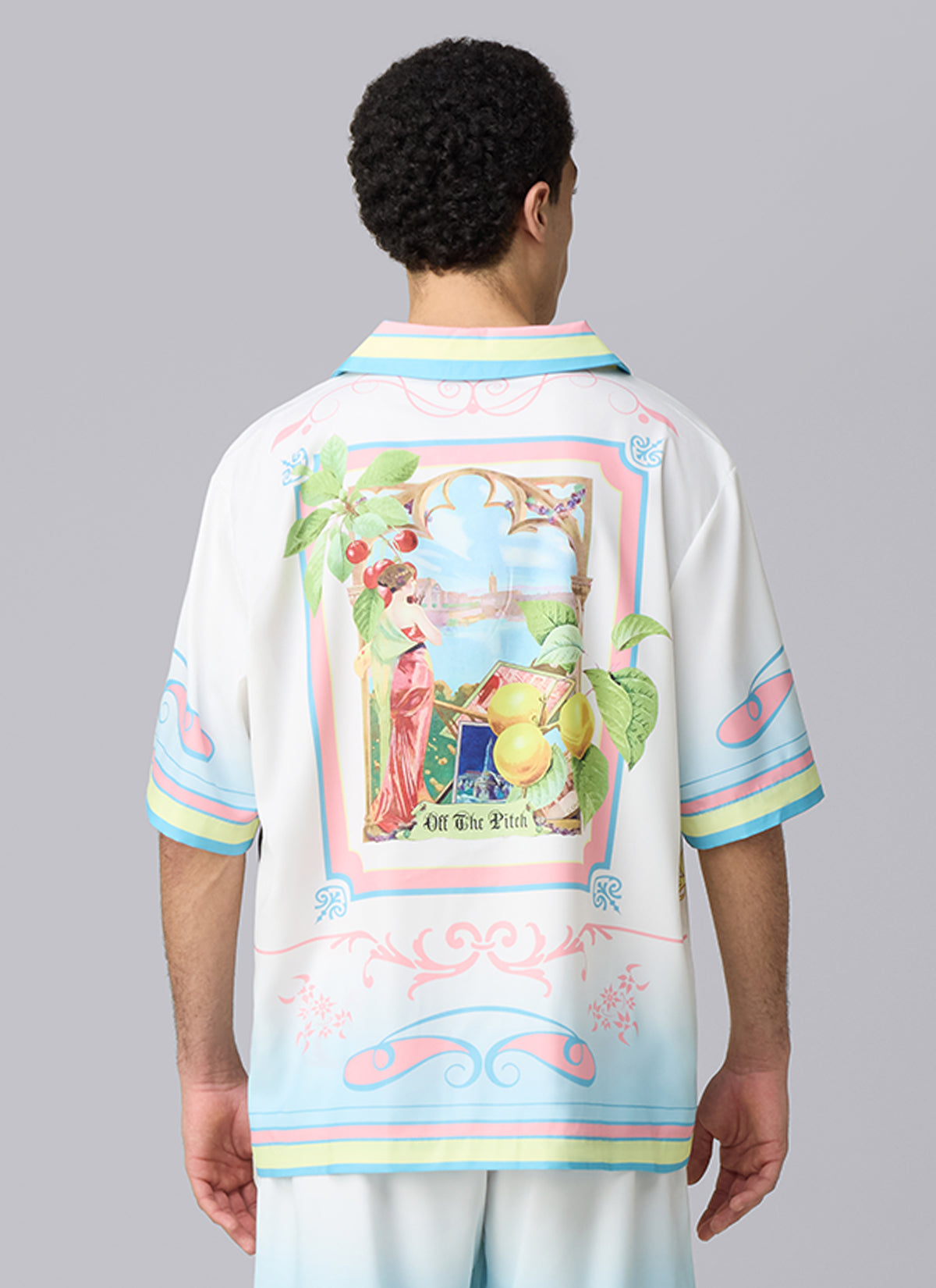 Camisa de satén Paradise | Blanca