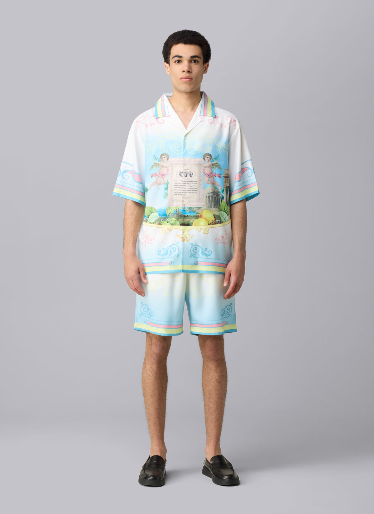 Camisa de satén Paradise | Blanca