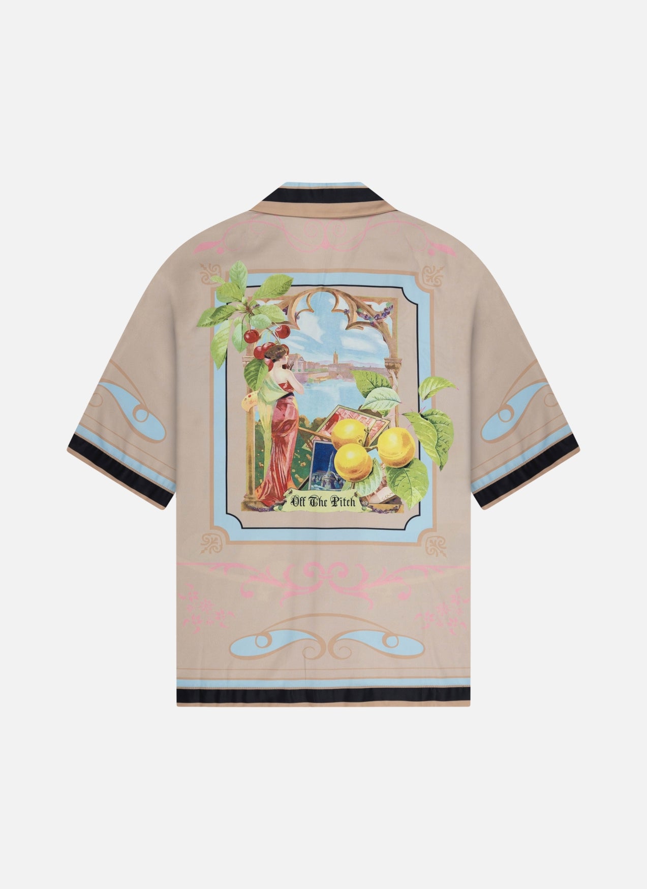 Paradise Satin Shirt | Sand