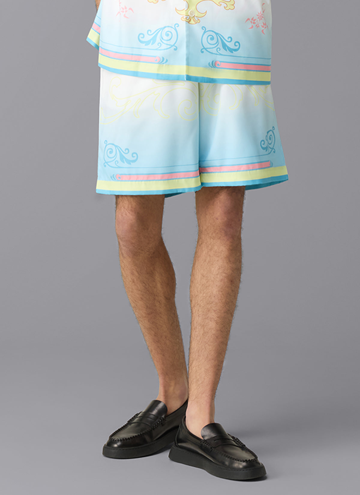 Paradise Satin Shorts | White