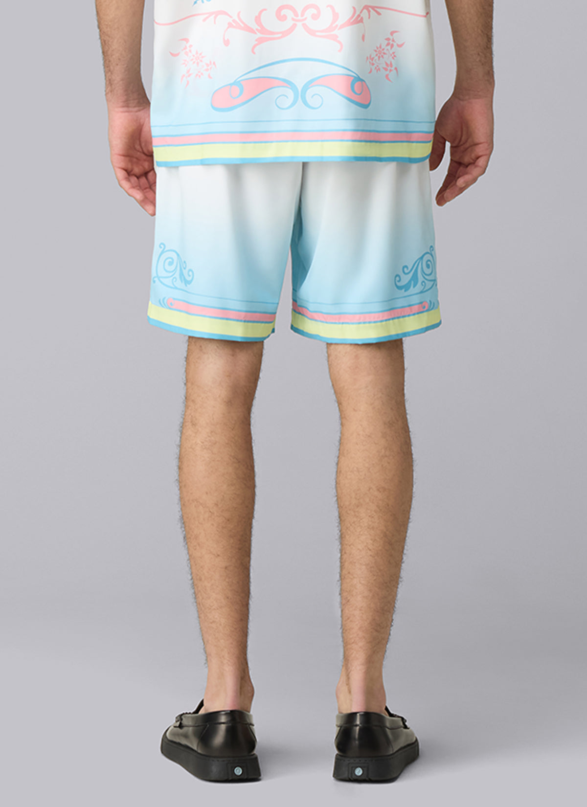 Paradise Satin Shorts | White