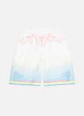 Paradise Satin Shorts | White
