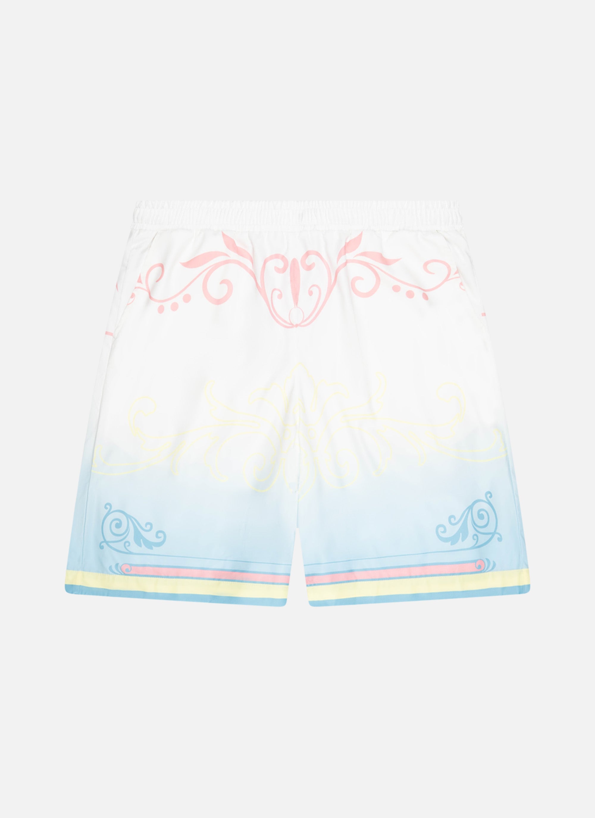 Paradise Satin Shorts | White