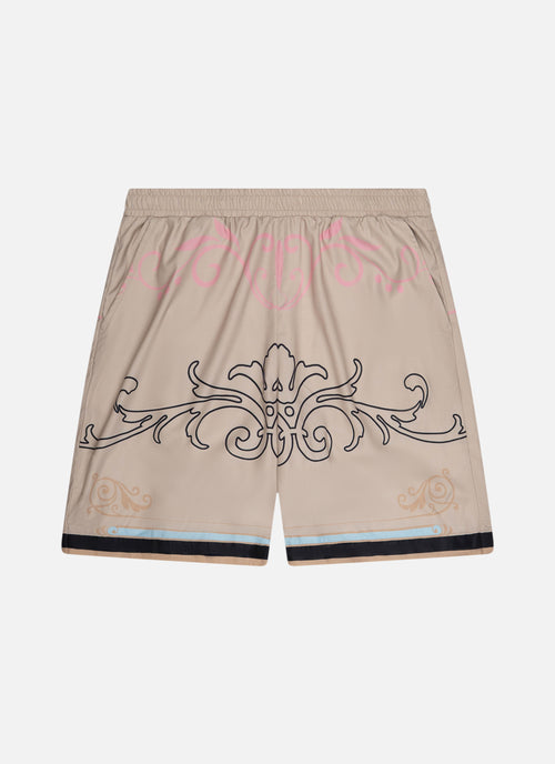 Paradise Satin Shorts | Sand