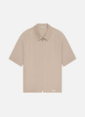 Camisa Marais de manga corta con pliegues | Arena