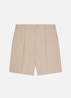 Pantalón corto plisado Marais 