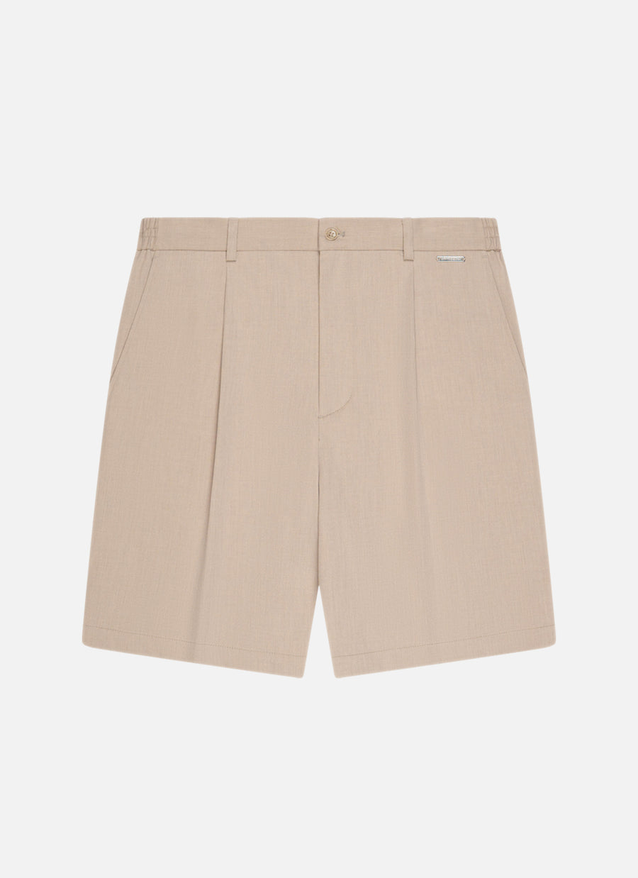 Pantalón corto plisado Marais 