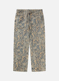 Jacquard Denim Jeans | Dusty Blue