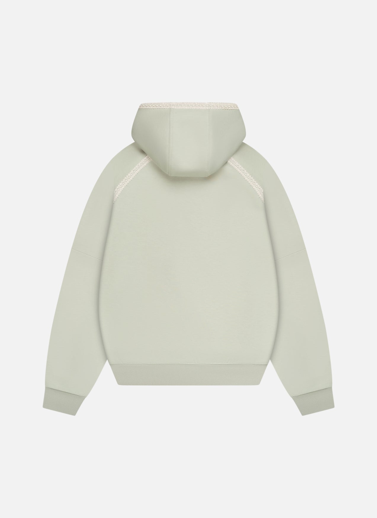 Adornment Zip Hood | Khaki
