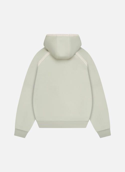 Adornment Zip Hood | Khaki