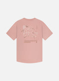Blossom Slim Fit Tee | Misty Rose