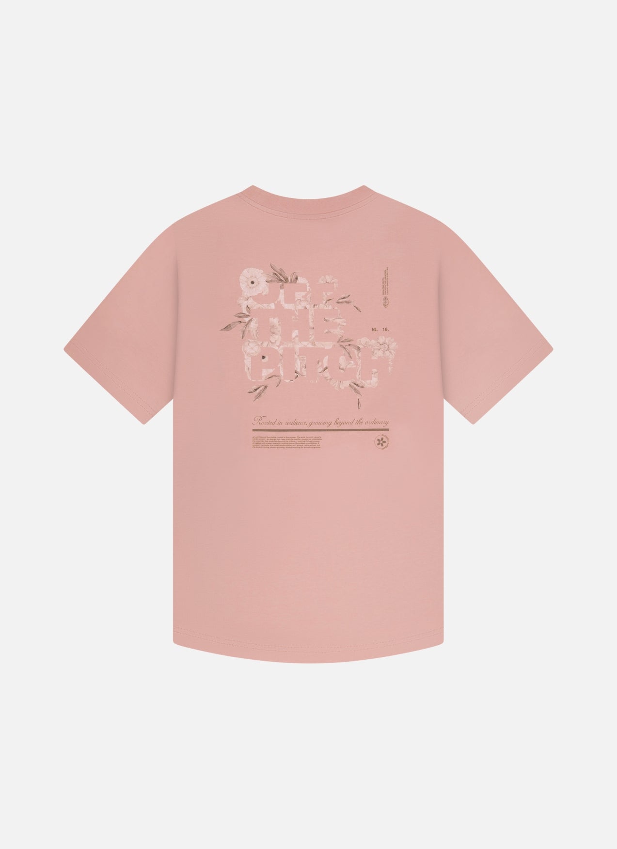 Blossom Slim Fit Tee | Rosa Bruma