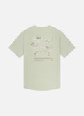 Blossom Slim Fit Tee | Teal