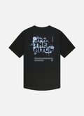 Blossom Slim Fit Tee | Black