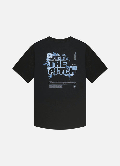 Blossom Slim Fit Tee | Black