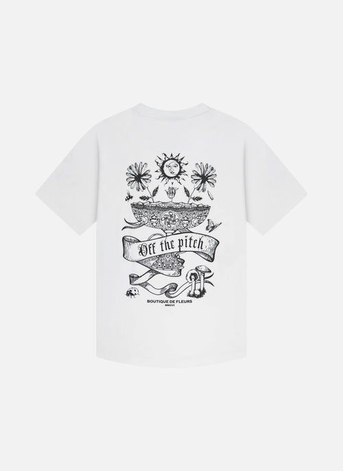 Botanic Slim Fit Tee | White