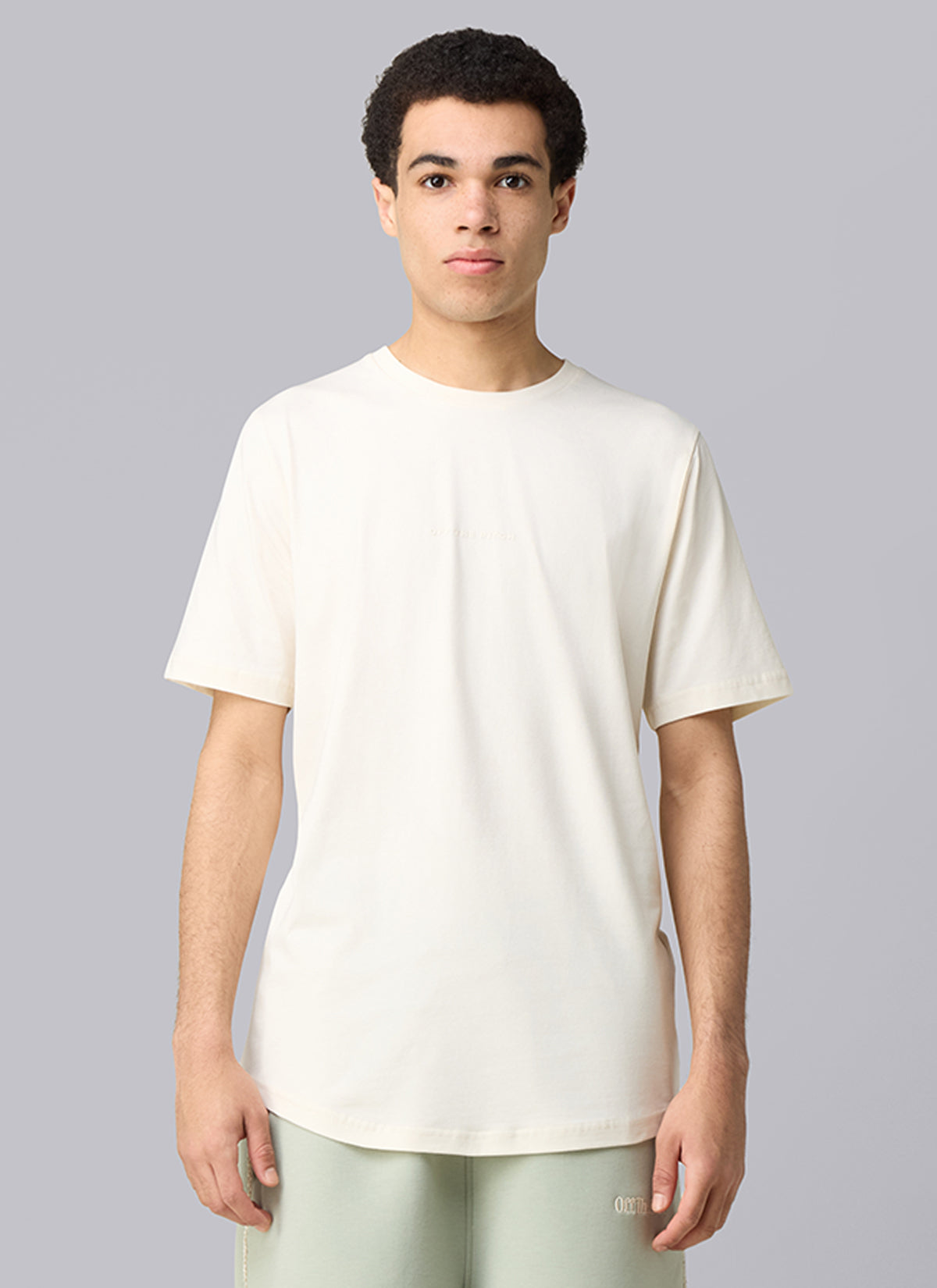 Botanic Slim Fit Tee | Off White