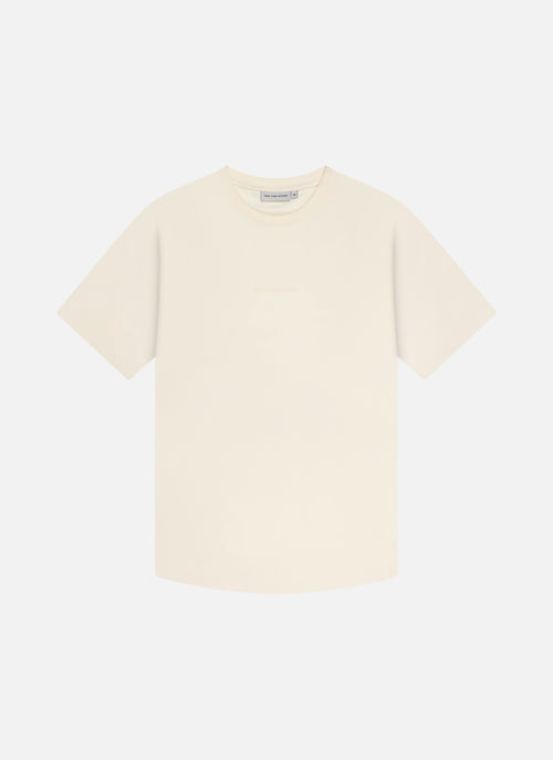 Camiseta Botanic Slim Fit | Blanco roto
