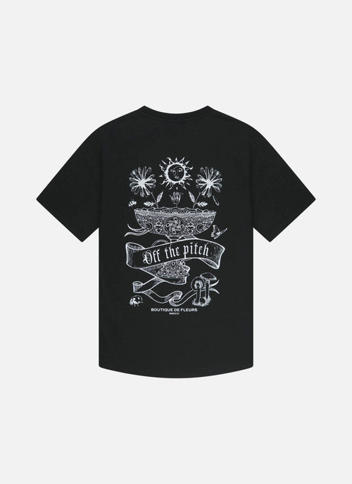 Botanic Slim Fit Tee | Black