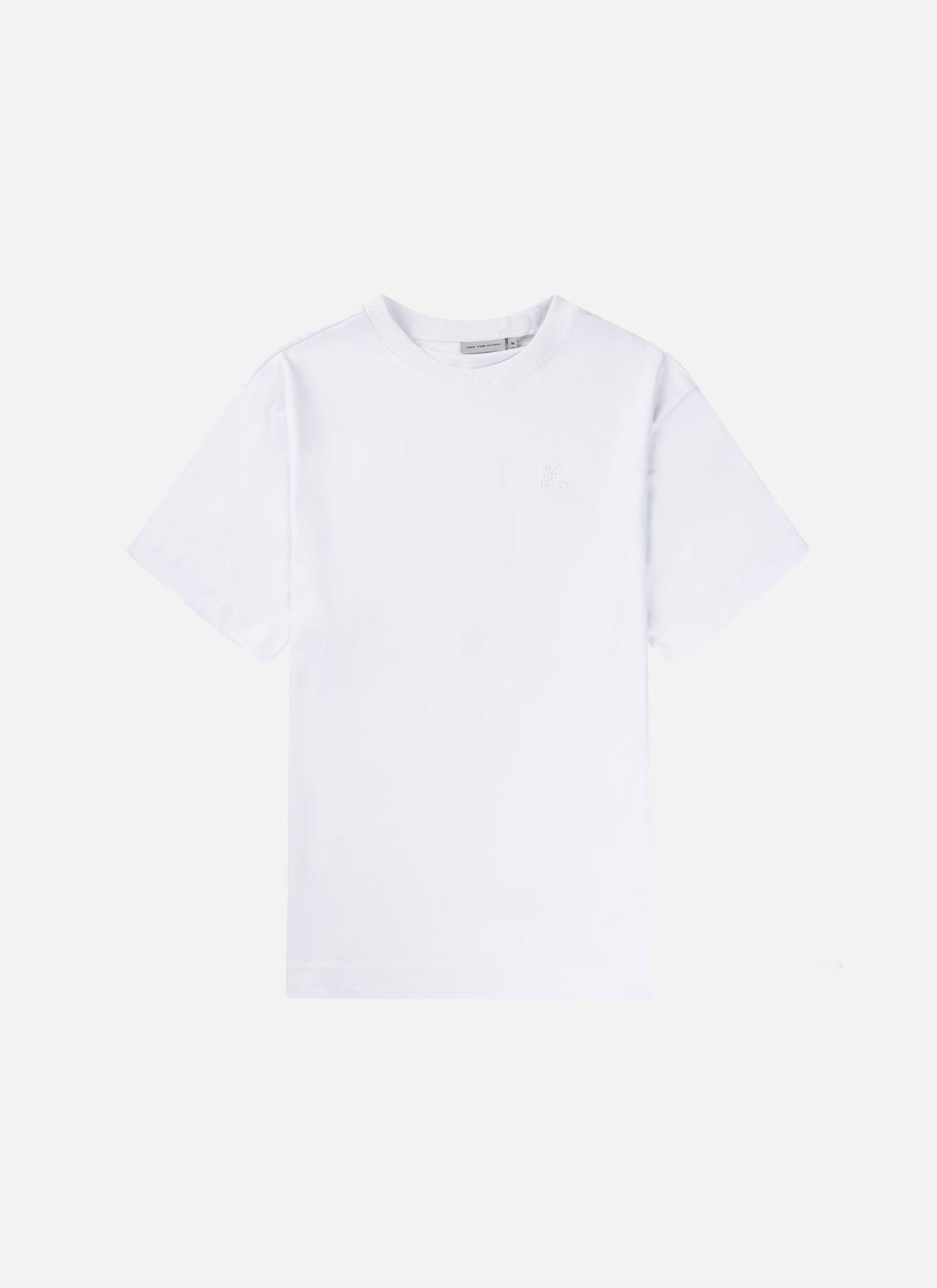 Corsage Loose Fit Tee | Blanco
