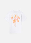 Corsage Loose Fit Tee | Blanco