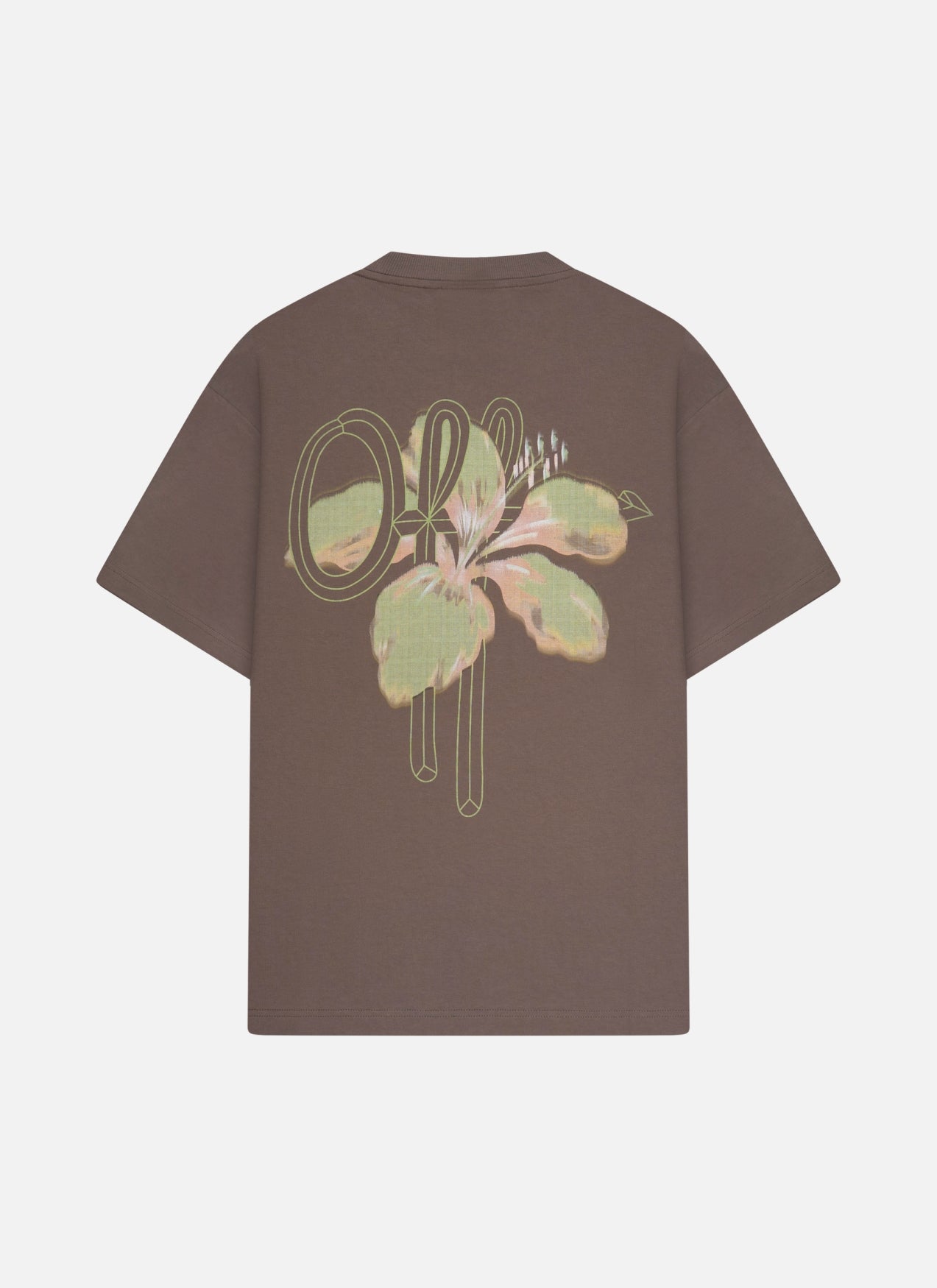 Corsage Loose Fit Tee | Marrón desierto