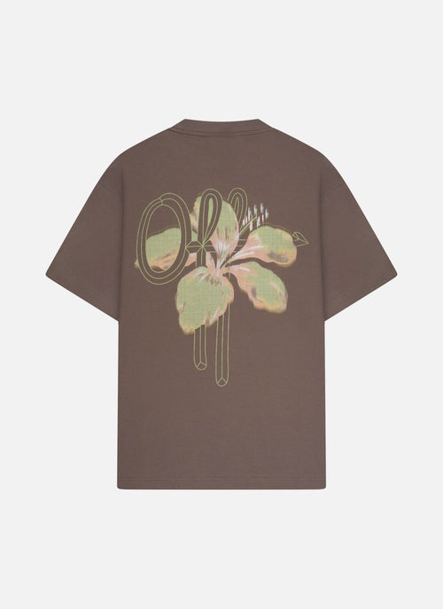 Corsage Loose Fit Tee | Desert Brown