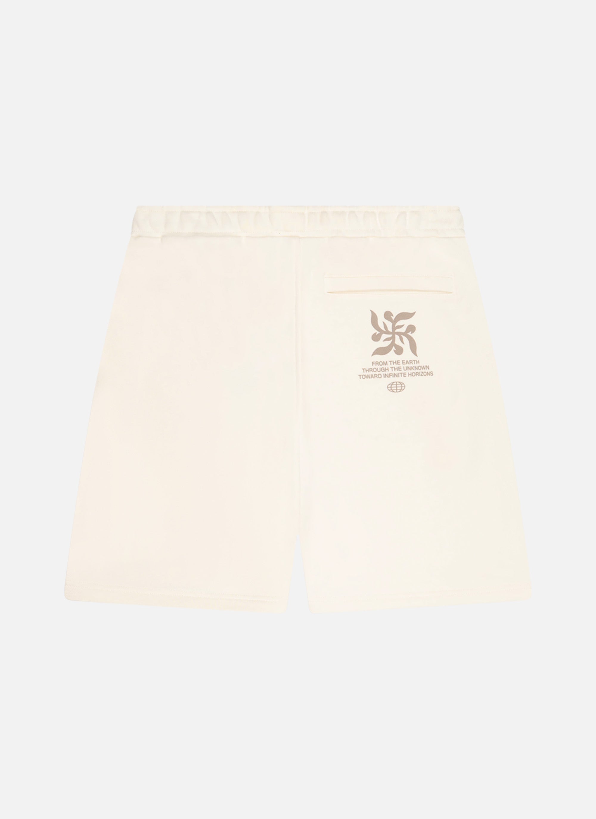 Pantalón corto filigrana | Blanco roto